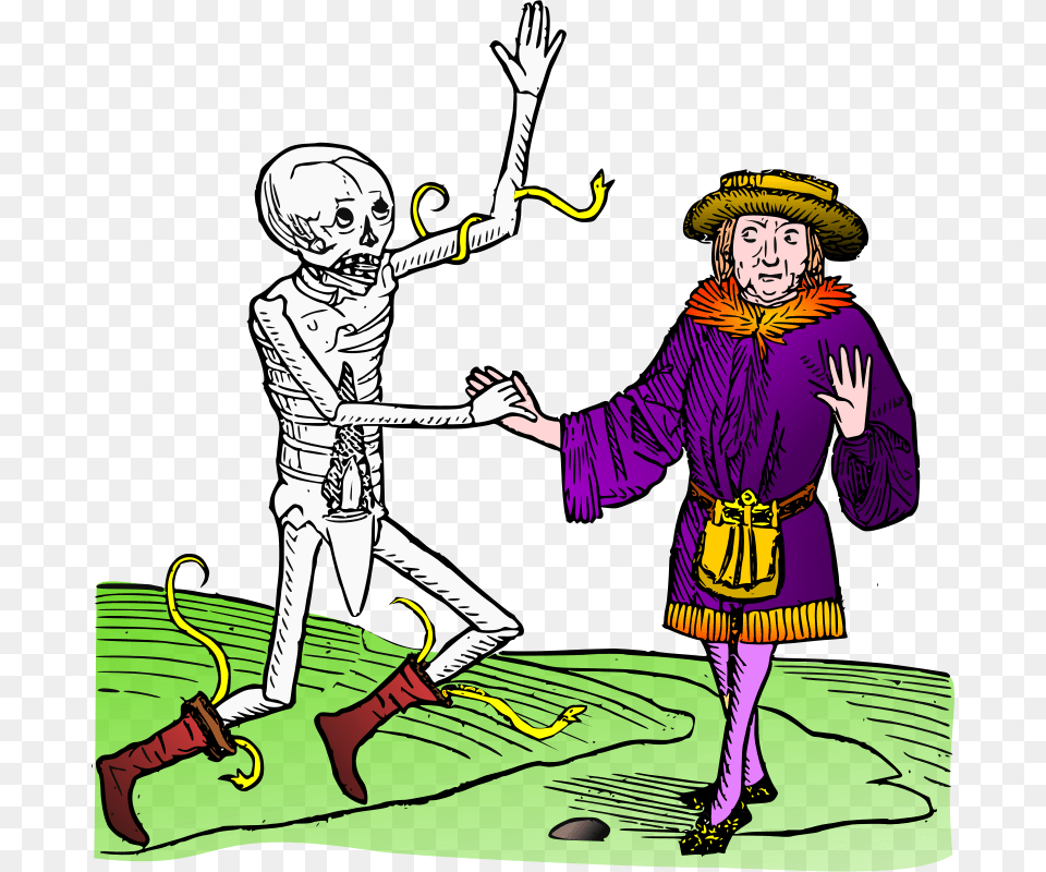 Clipart Dance Macabre Amilo, Adult, Book, Comics, Female Png