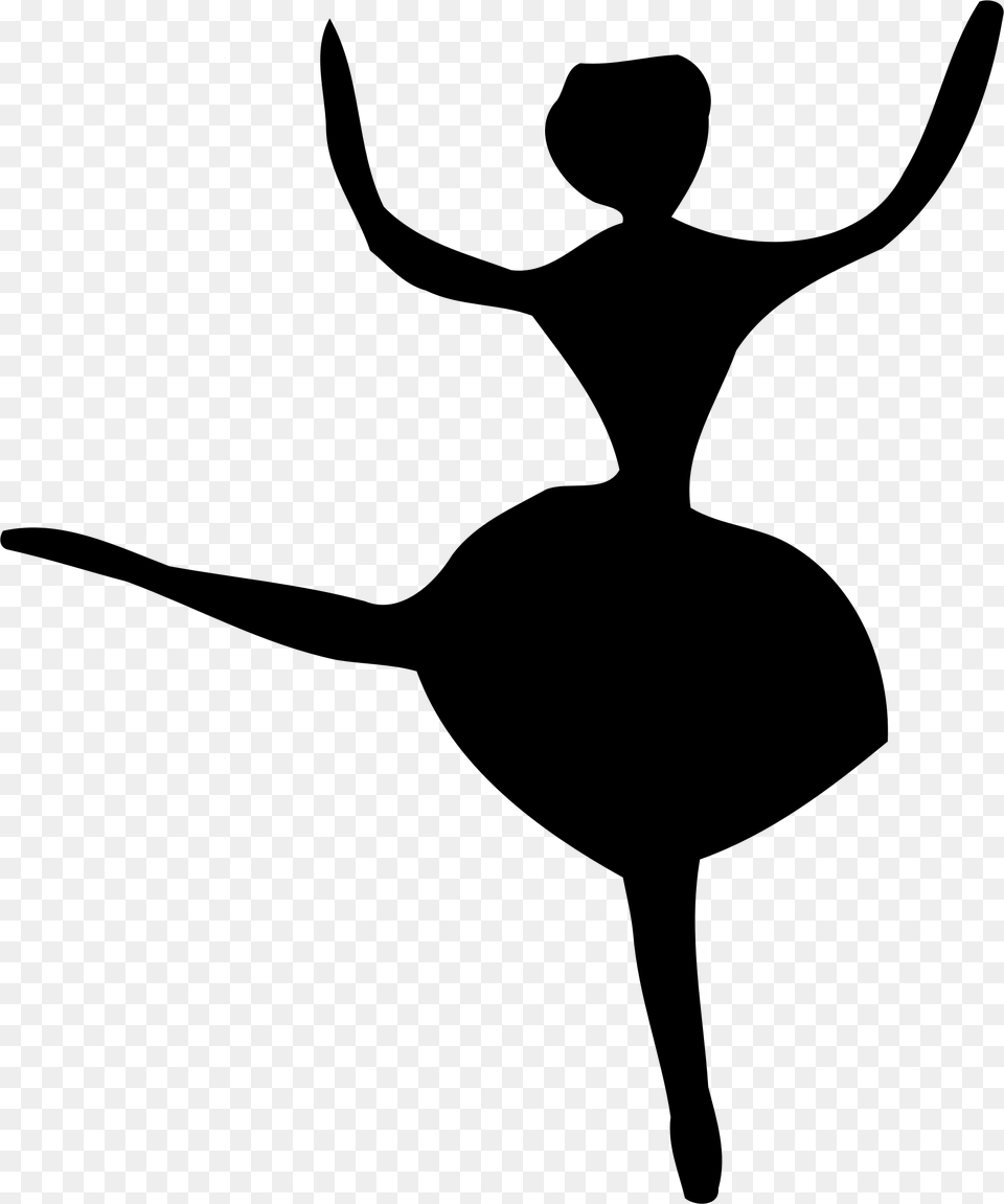 Clipart Dancer Silhouette Dancer, Gray Png Image