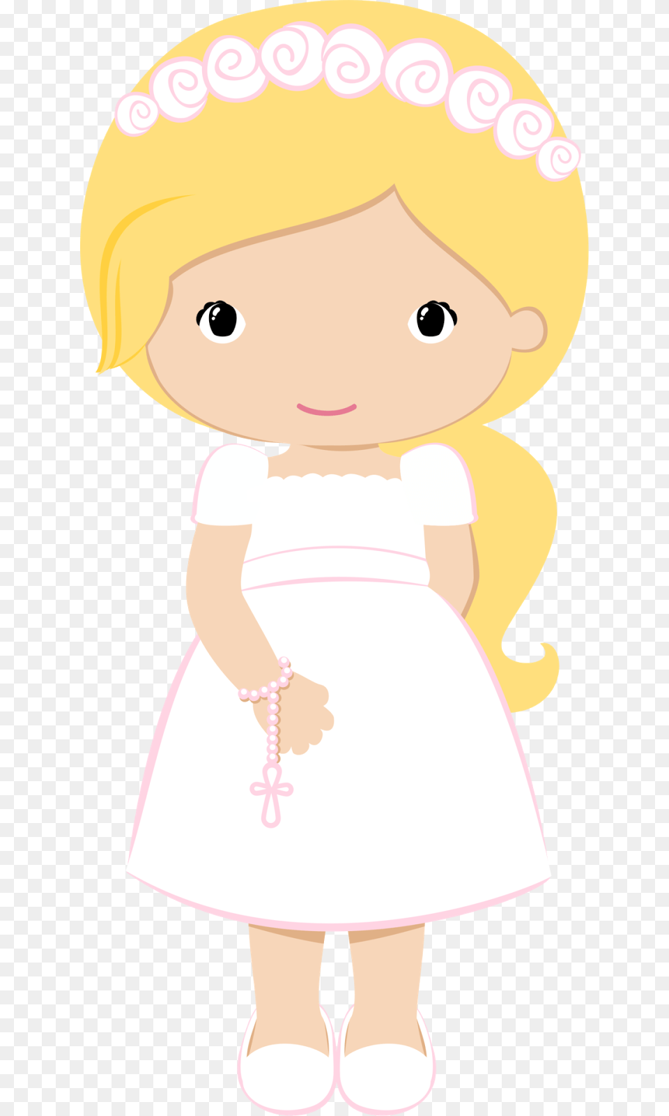 Clipart De Nenas En Rosa Para Su Primera Oh My Primera, Baby, Person, Doll, Toy Png Image