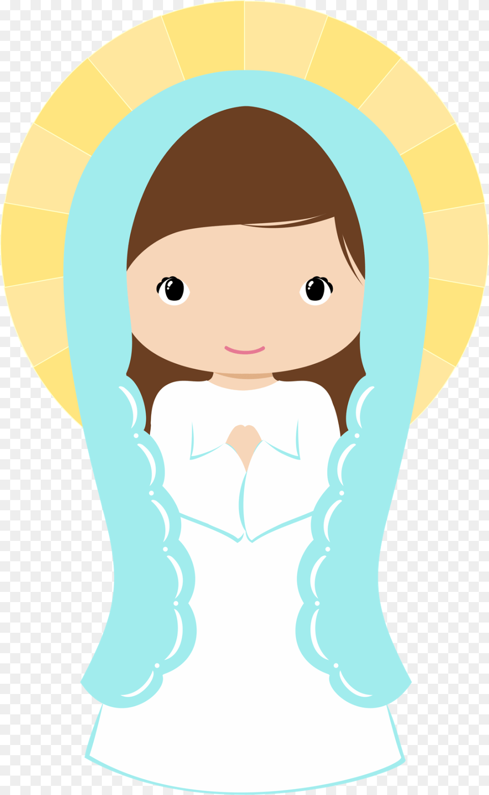 Clipart De Virgencitas Please Catequesis, Baby, Face, Head, Person Png