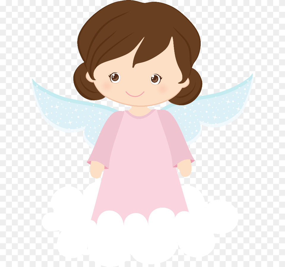 Clipart De Y Angelitas Anita Bautizo, Baby, Person, Face, Head Free Png Download