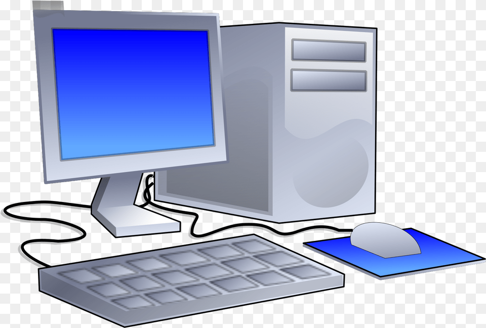 Clipart Desktop Computer, Electronics, Pc, Computer Hardware, Hardware Png Image