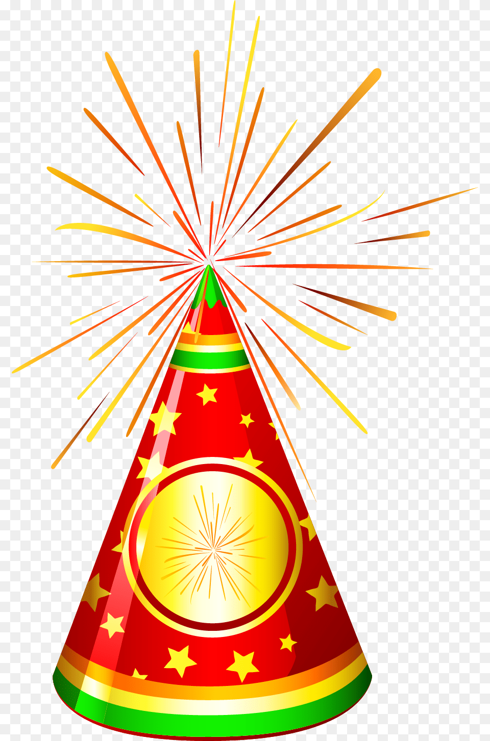 Clipart Diwali Crackers, Clothing, Hat, Party Hat Free Png