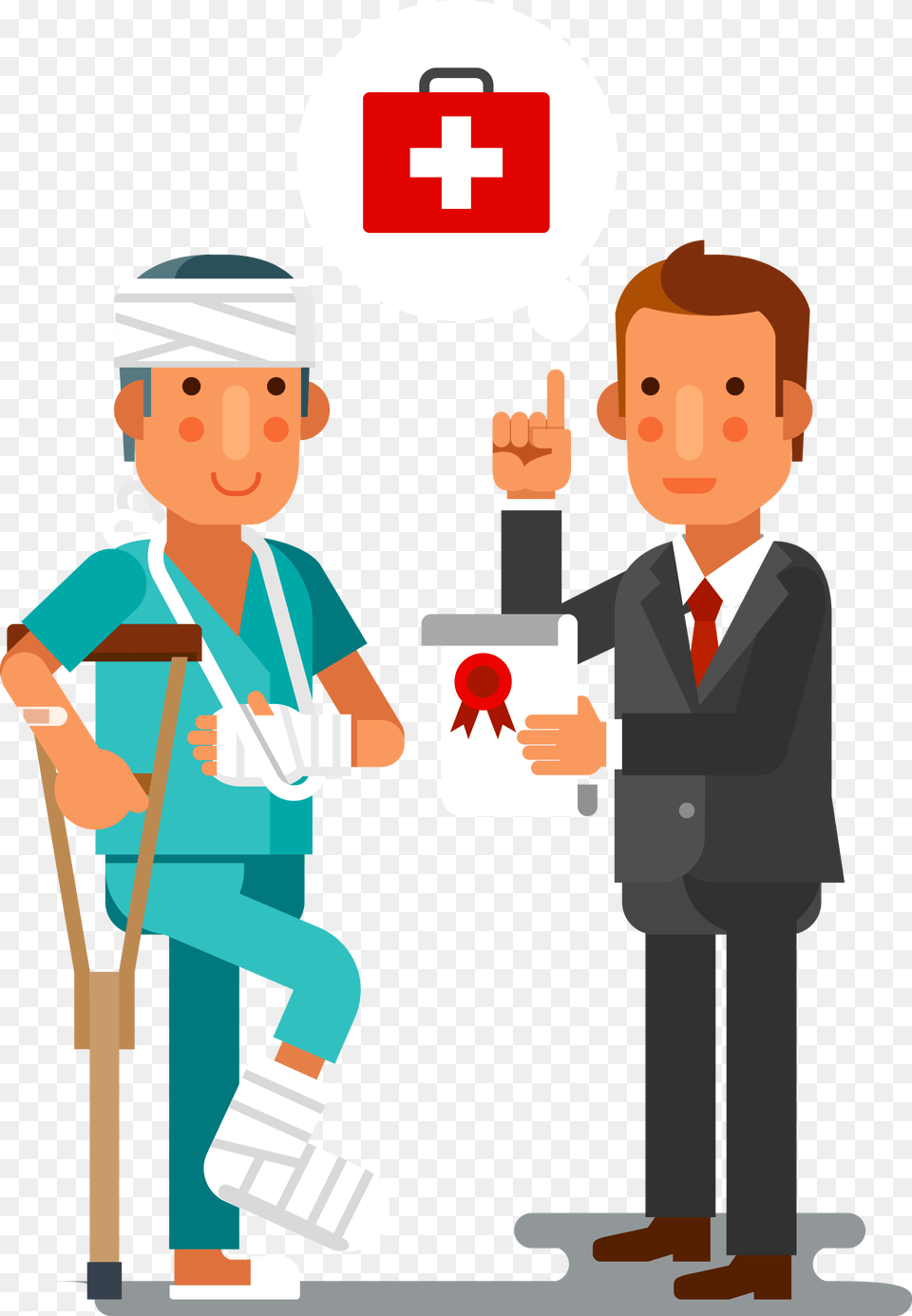 Clipart Doctors Doctor Patient, Boy, Child, Male, Person Free Png