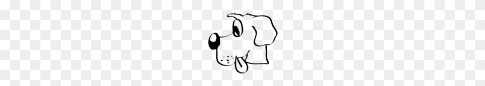 Clipart Dog Head, Gray Free Transparent Png