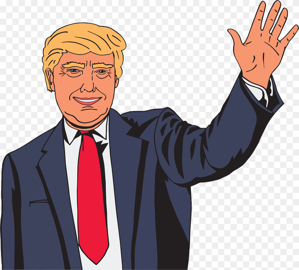 Clipart Donald Trump, Accessories, Tie, Formal Wear, Clothing Png
