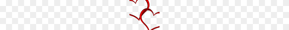 Clipart Double Heart Clipart Plant Clipart Double Heart Clipart, Bow, Weapon Free Png Download