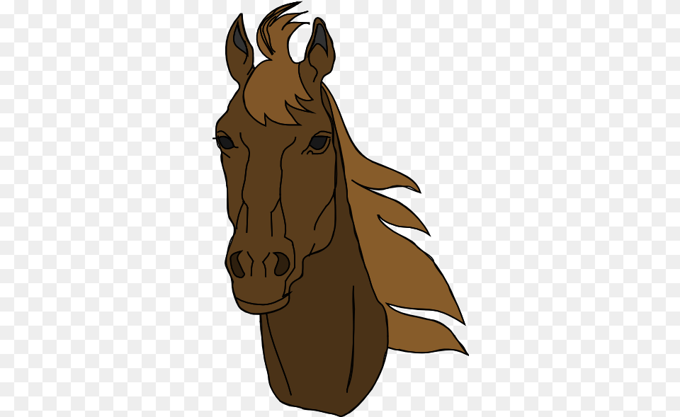 Clipart Download Front Frames Illustrations Hd Horse Head Clipart, Animal, Colt Horse, Mammal, Person Free Transparent Png