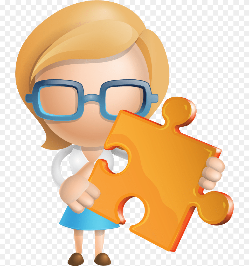 Clipart Download People Pointing Cartoon Simple Girl Cartoon, Accessories, Glasses, Body Part, Finger Free Transparent Png