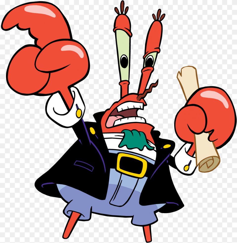 Clipart Download Spongebob Mr Krabs Pirat, Person Png Image