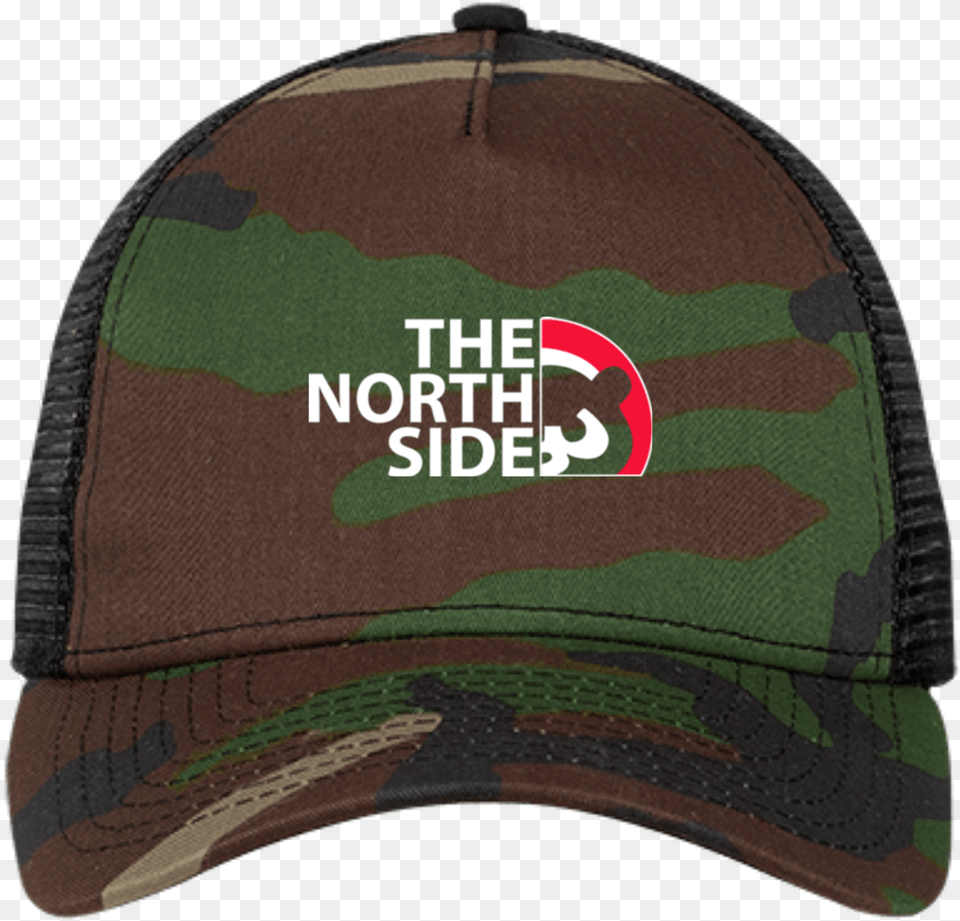 Clipart Download The North Side New Era Hat Mom Squad Football New Era Snapback Trucker Cap, Baseball Cap, Clothing, Military, Camouflage Png