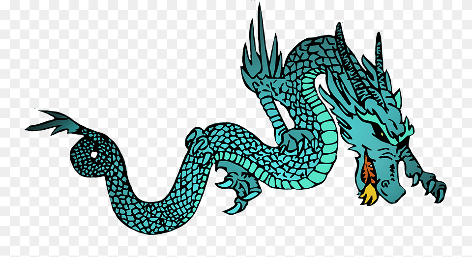 Clipart Dragon Fire Breathing Chinese Dragon Japanese Dragon Breathing Fire, Animal, Dinosaur, Reptile Free Png Download