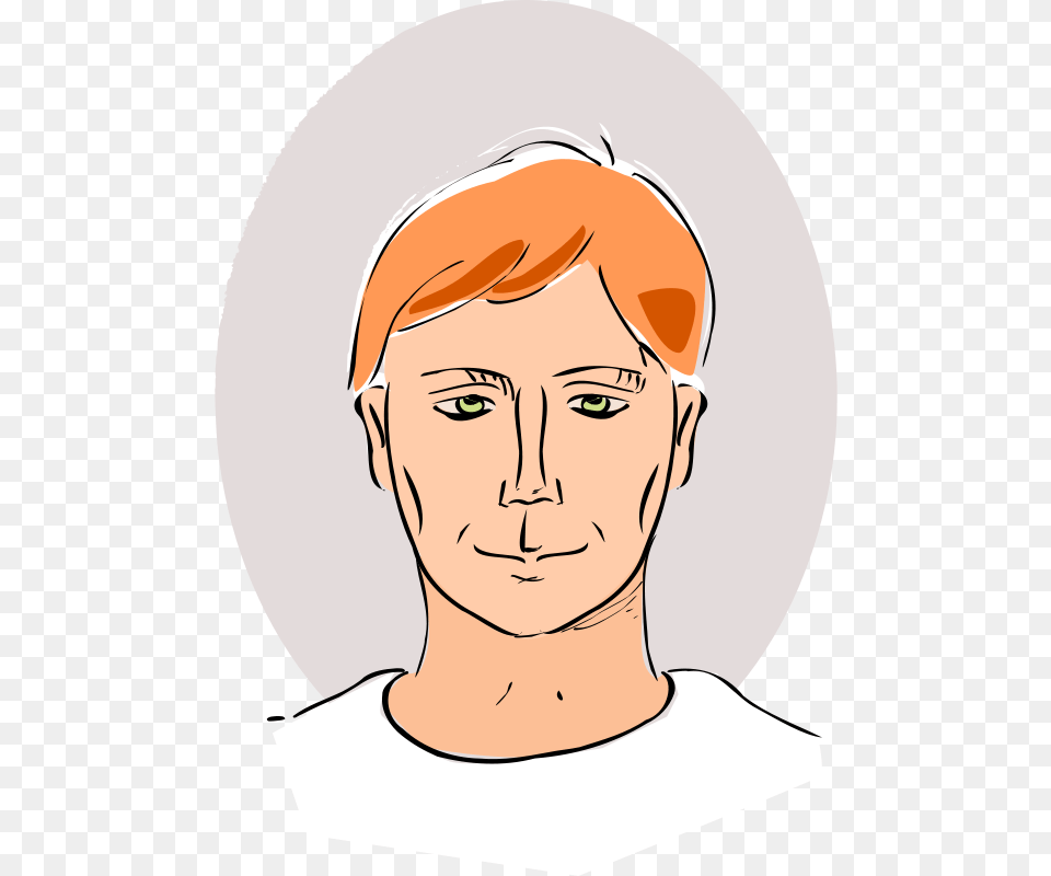 Clipart Drawing Of Mans Head, Body Part, Face, Neck, Person Free Transparent Png