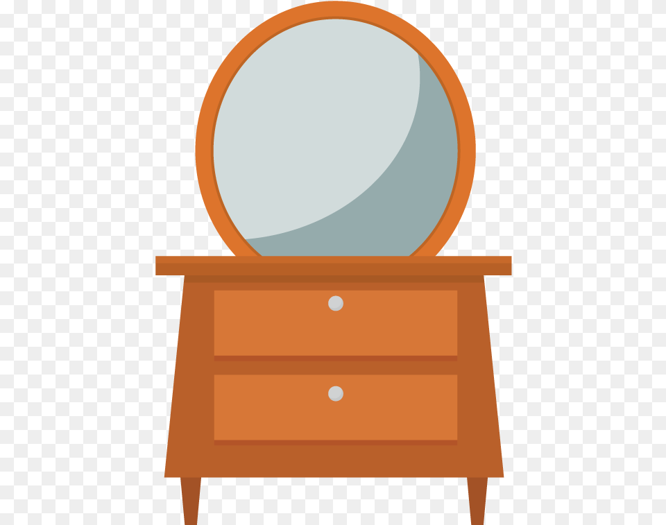 Clipart Dressing Table, Cabinet, Dresser, Furniture Png Image