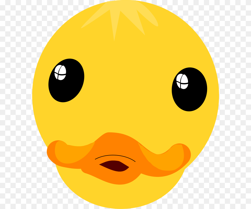 Clipart Duck Face, Head, Person Png Image