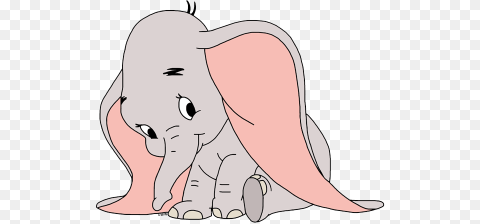 Clipart Ear Dumbo Dumbo, Baby, Person, Face, Head Png Image