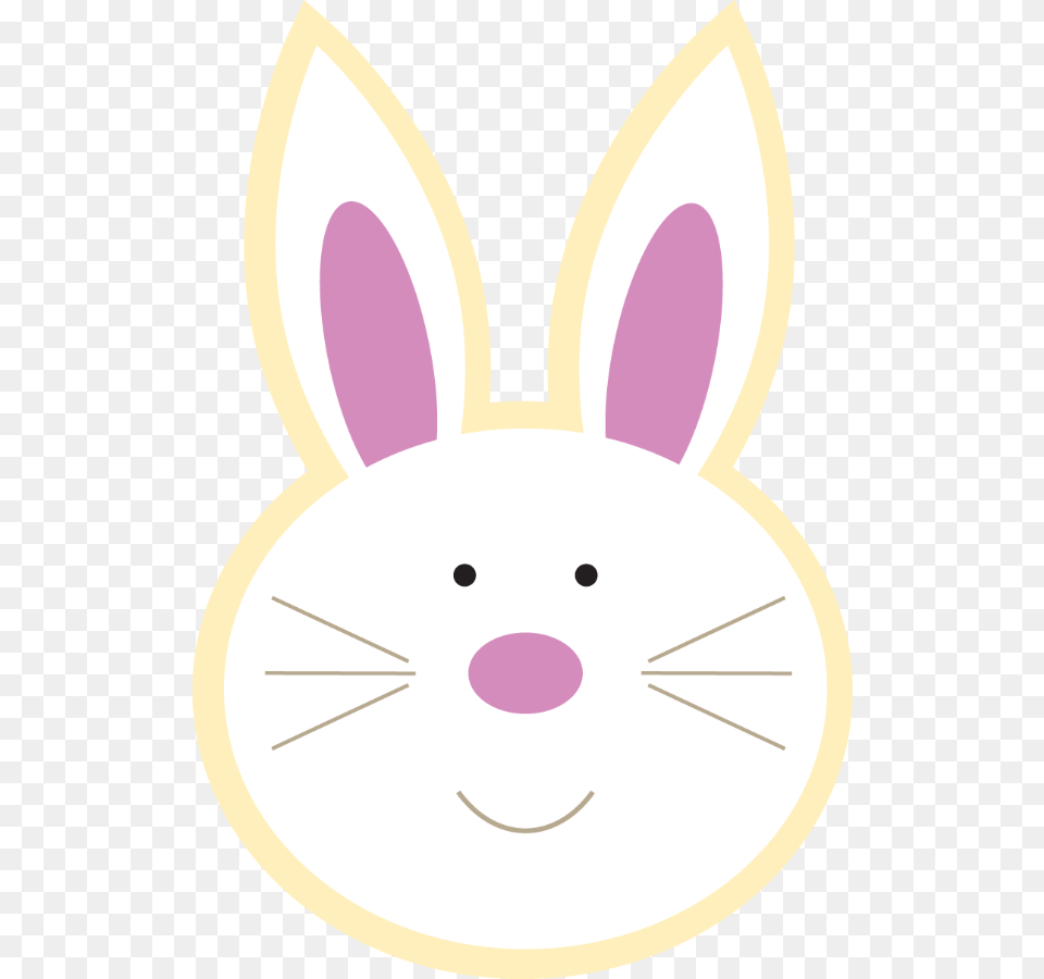 Clipart Easter Bunny And Bunny Face, Astronomy, Moon, Nature, Night Free Transparent Png
