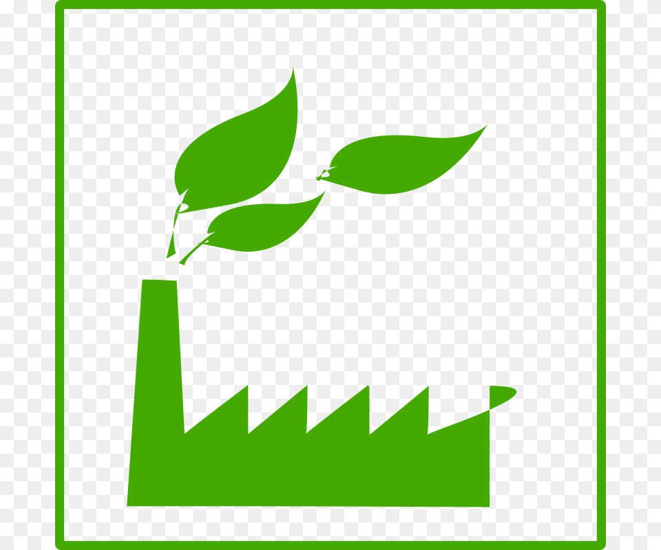Clipart Eco Green Factory Icon Dominiquechappard, Leaf, Plant, Herbal, Herbs Free Transparent Png