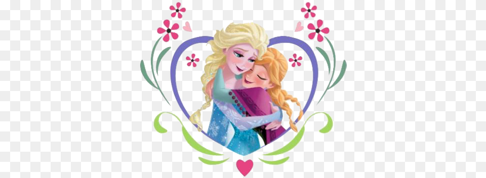 Clipart Elsa And Anna Hugging, Book, Publication, Comics, Figurine Free Transparent Png