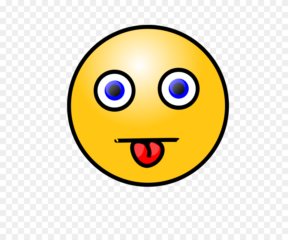 Clipart Emoticons Tongue Out Nicubunu, Sphere, Astronomy, Moon, Nature Png Image