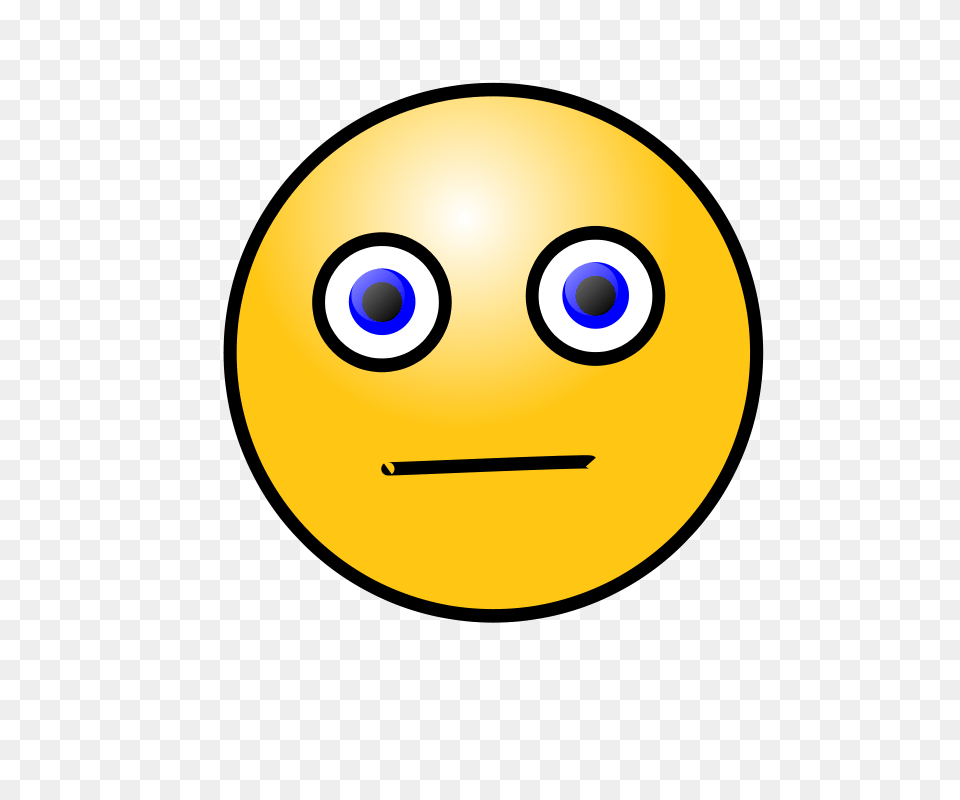 Clipart Emoticons Worried Face Nicubunu, Sphere, Astronomy, Moon, Nature Free Png