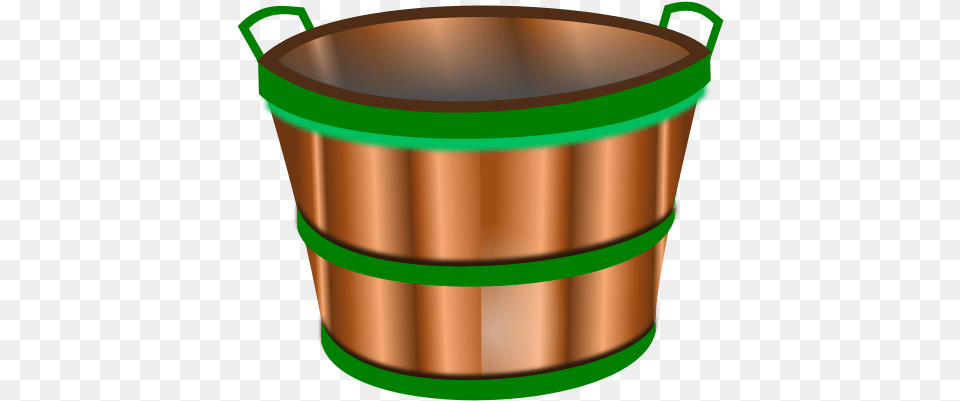 Clipart Empty Basket, Bucket, Bottle, Shaker Free Png