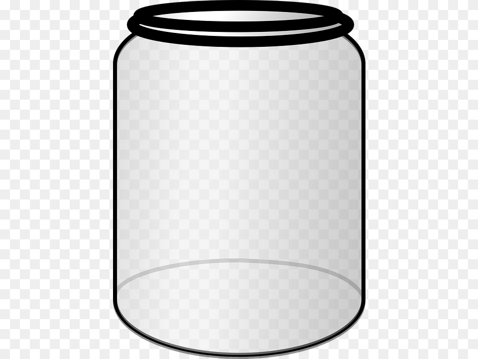 Clipart Empty Jar Clip Art, Cylinder Png