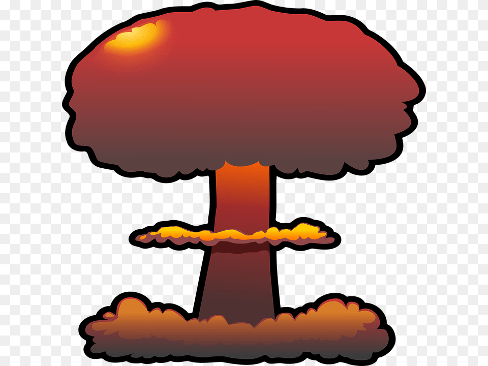 Clipart Explosion Nuclear Fallout Explosion Gif, Person Free Png