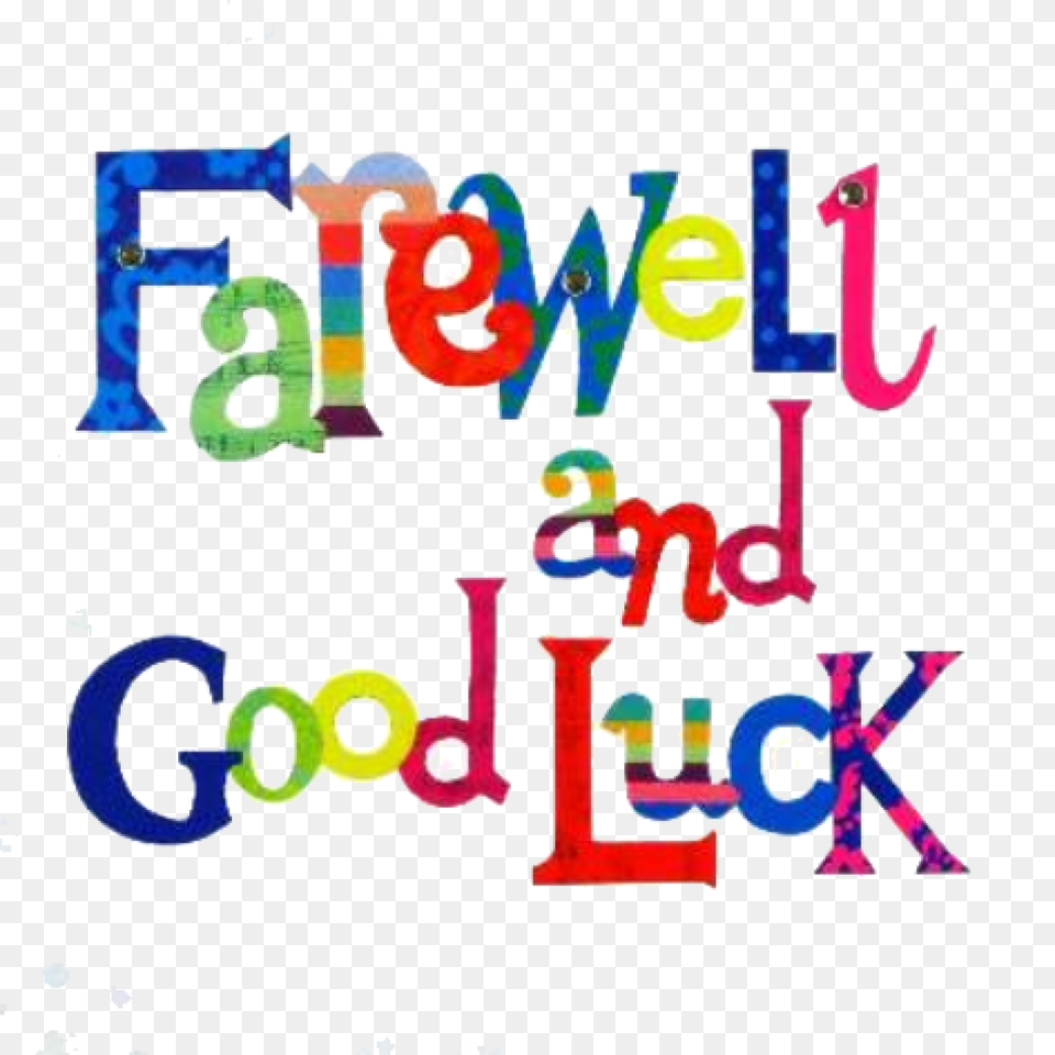 Clipart Farewell Goodbye 15 Goode Clipart Group For Farewell, Text, Number, Symbol Free Png