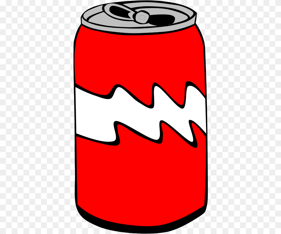 Clipart Fast Food Drinks Soda Can Gerald G, Smoke Pipe, Tin, Beverage Free Transparent Png