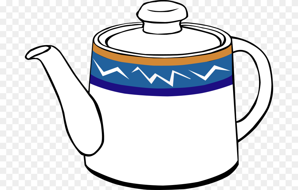 Clipart Fast Food Drinks Tea Pot Gerald G, Cookware, Pottery, Teapot Free Png Download