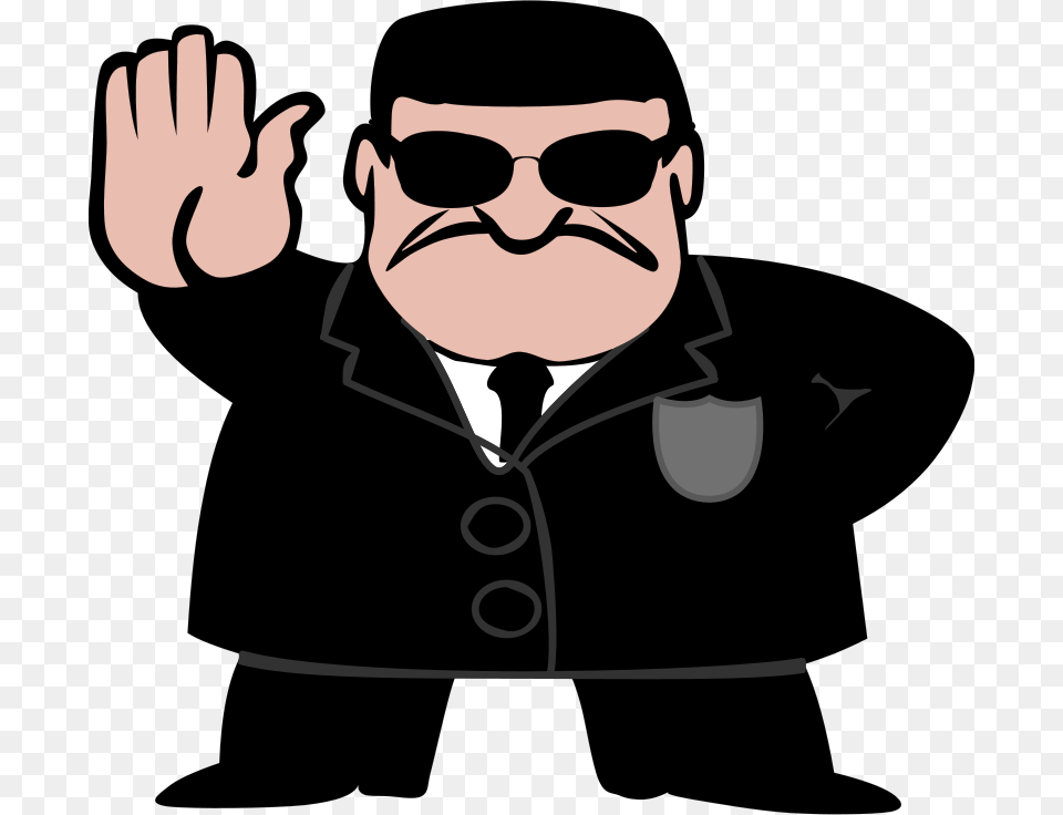 Clipart Fbi Dude Elkbuntu, Accessories, Sunglasses, Adult, Male Free Png