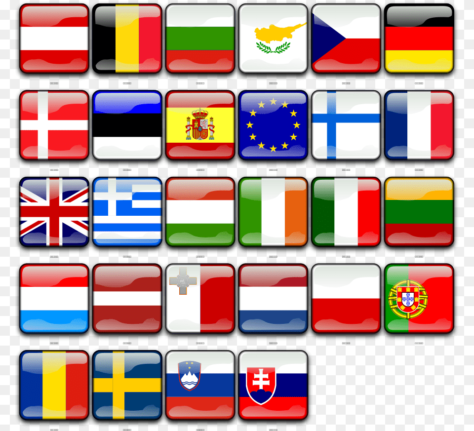 Clipart Flag Borders Europe Flags Clipart, Bus, Transportation, Vehicle Free Png Download