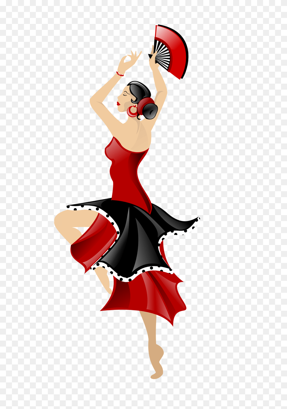 Clipart Flamenco, Dance Pose, Dancing, Person, Leisure Activities Png