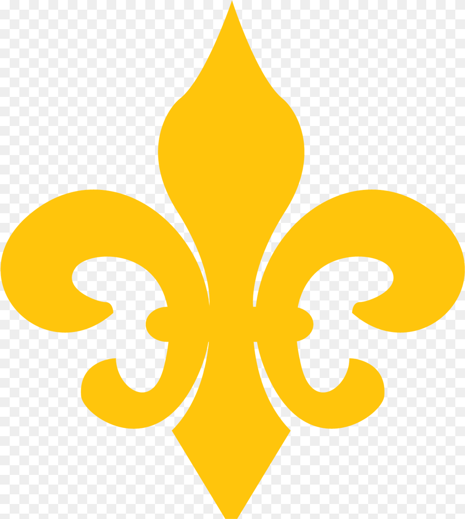 Clipart Fleur De Lis Gold Gold Fleur De Lis Clip Art, Symbol Free Png Download