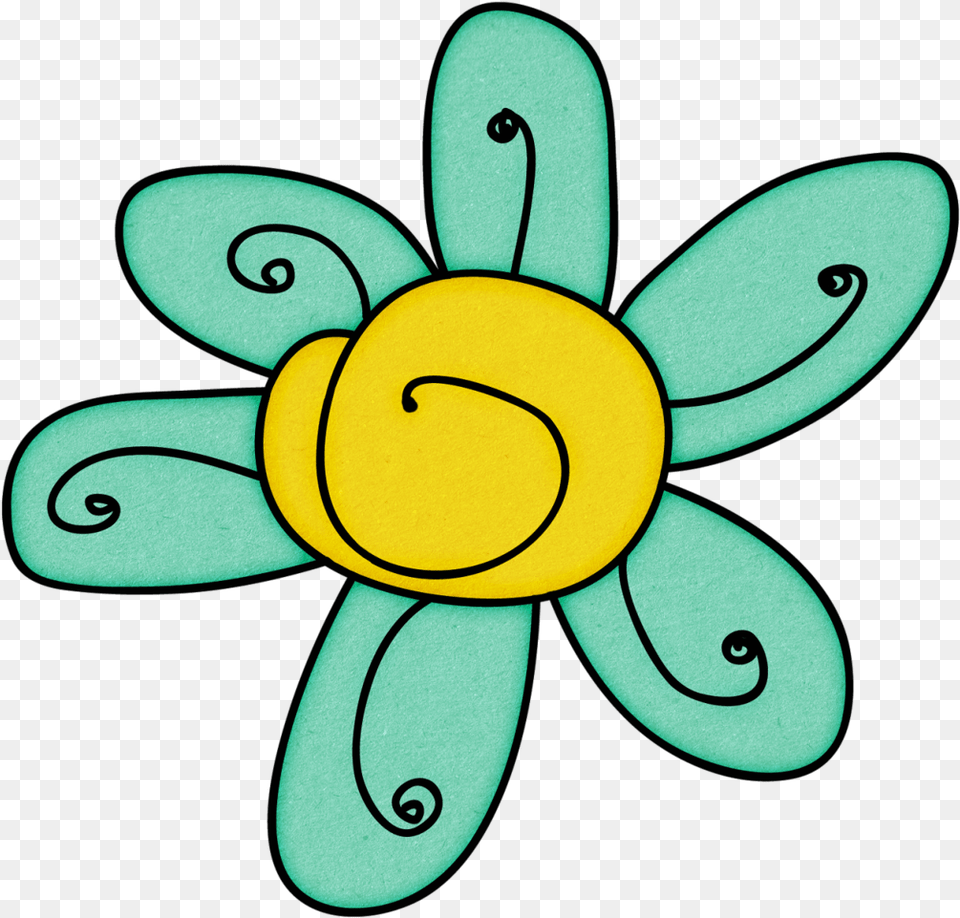 Clipart Flower Doodles, Daisy, Plant, Ball, Sport Png Image
