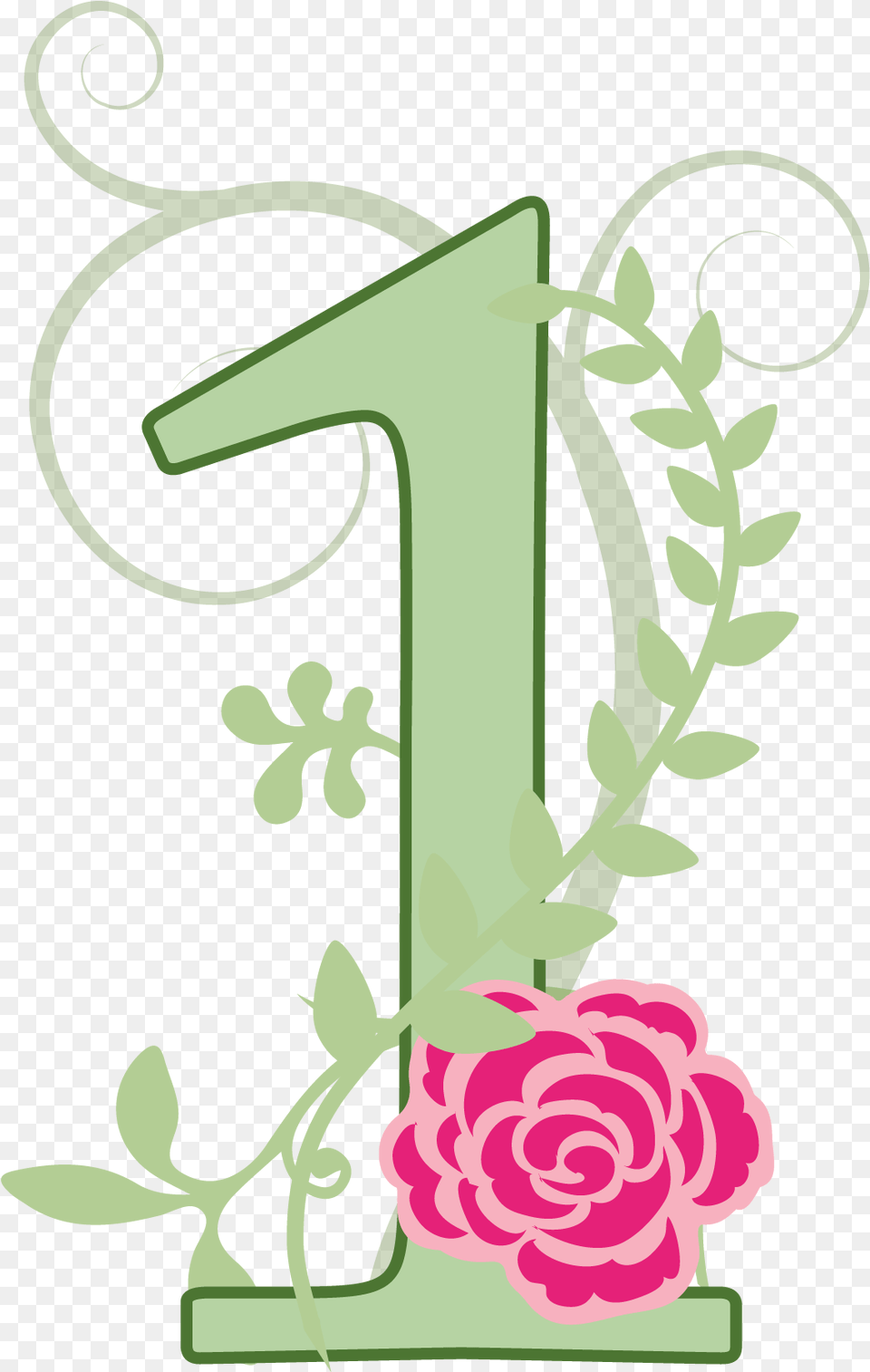 Clipart Flower Number, Art, Rose, Plant, Pattern Png Image