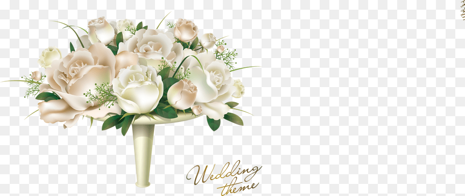 Clipart Flowers Wedding Invitation Transparent Background White Roses Clipart, Art, Floral Design, Flower, Flower Arrangement Free Png