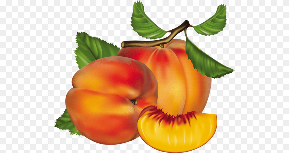 Clipart Food Peach Illustration And Fruit, Plant, Produce Png