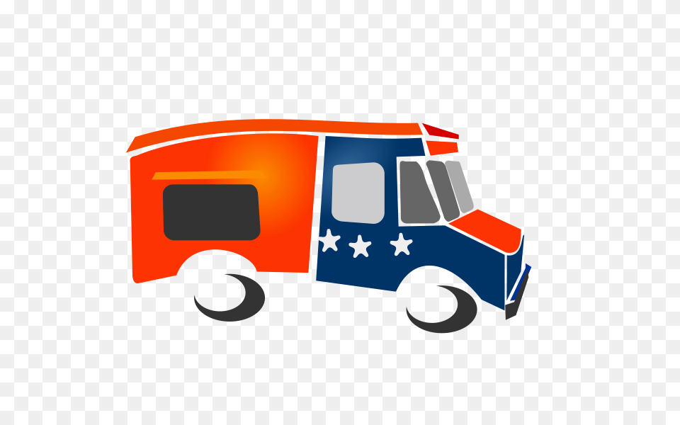 Clipart Food Truck Netalloy, Caravan, Transportation, Van, Vehicle Free Transparent Png
