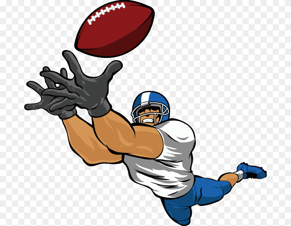 Clipart Football Fumble Vector Library Fumble Cliparts Wide Receiver Clip Art, American Football, Playing American Football, Person, Sport Free Png