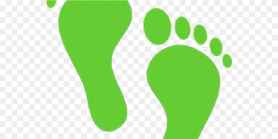 Clipart Footprint Green Footstep Cartoon Free Transparent Png