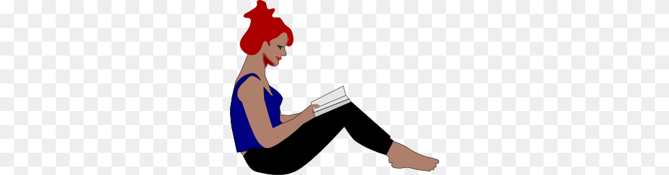 Clipart For, Person, Reading, Adult, Female Free Transparent Png