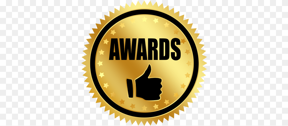 Clipart For Designing Projects Awards, Gold, Logo, Body Part, Hand Free Png Download