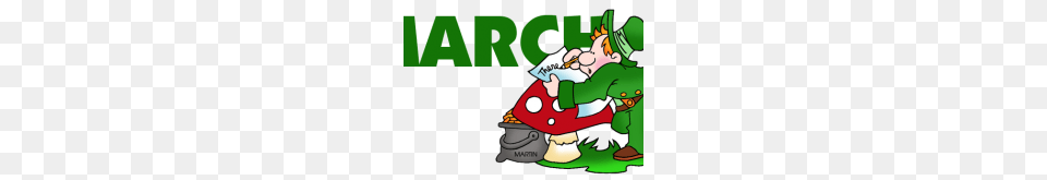 Clipart For March Calendar Clip Art Phillip Martin March Plant, Elf, Outdoors, Baby, Person Free Png Download