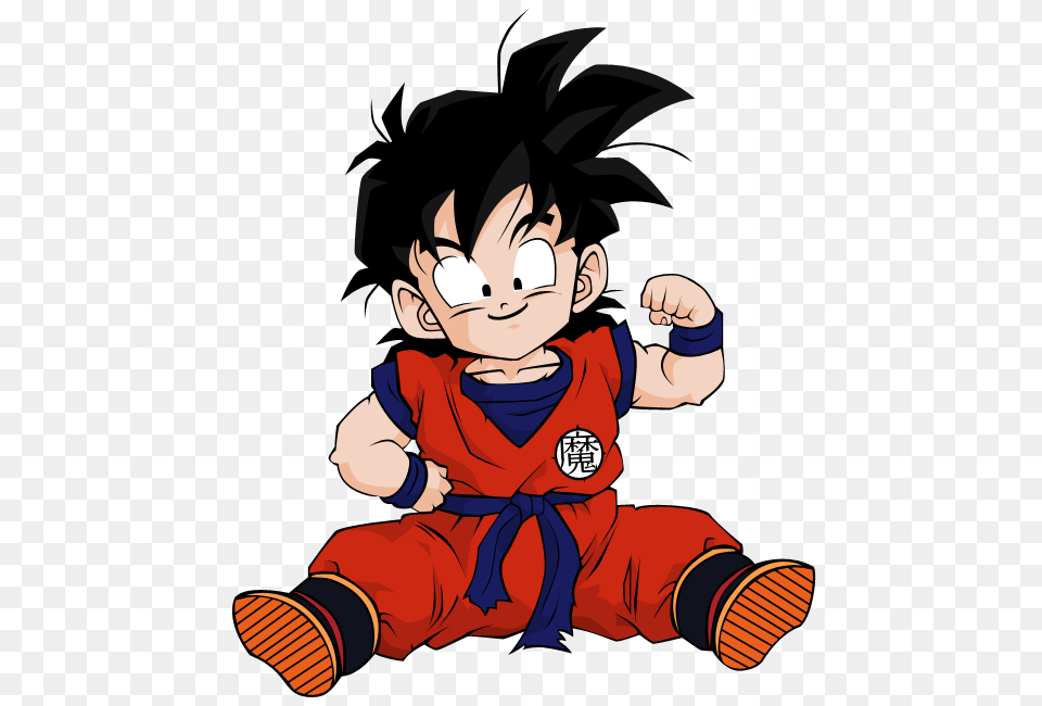 Clipart For U Dragon Ball Z, Book, Comics, Publication, Baby Free Png