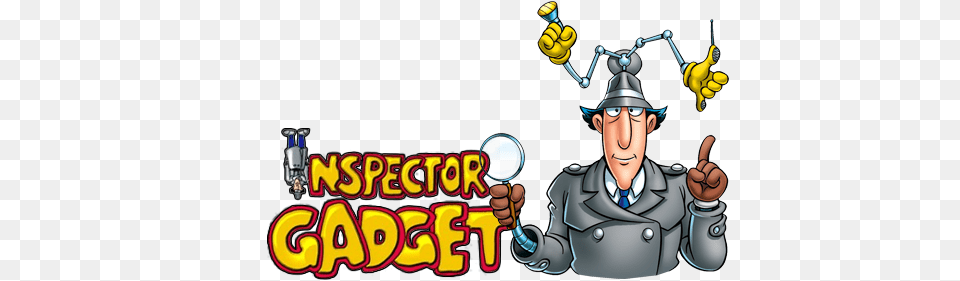 Clipart For U Inspector Gadget, Book, Comics, Publication, Person Png