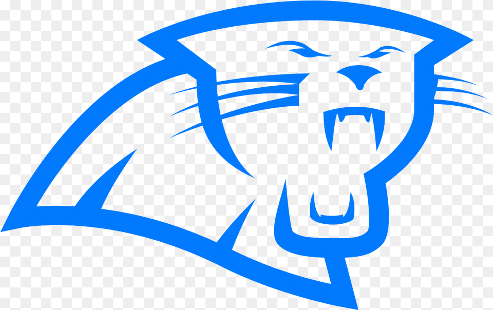 Clipart Carolina Panthers Filled Download Carolina Panthers Clipart, Logo, Person Free Png