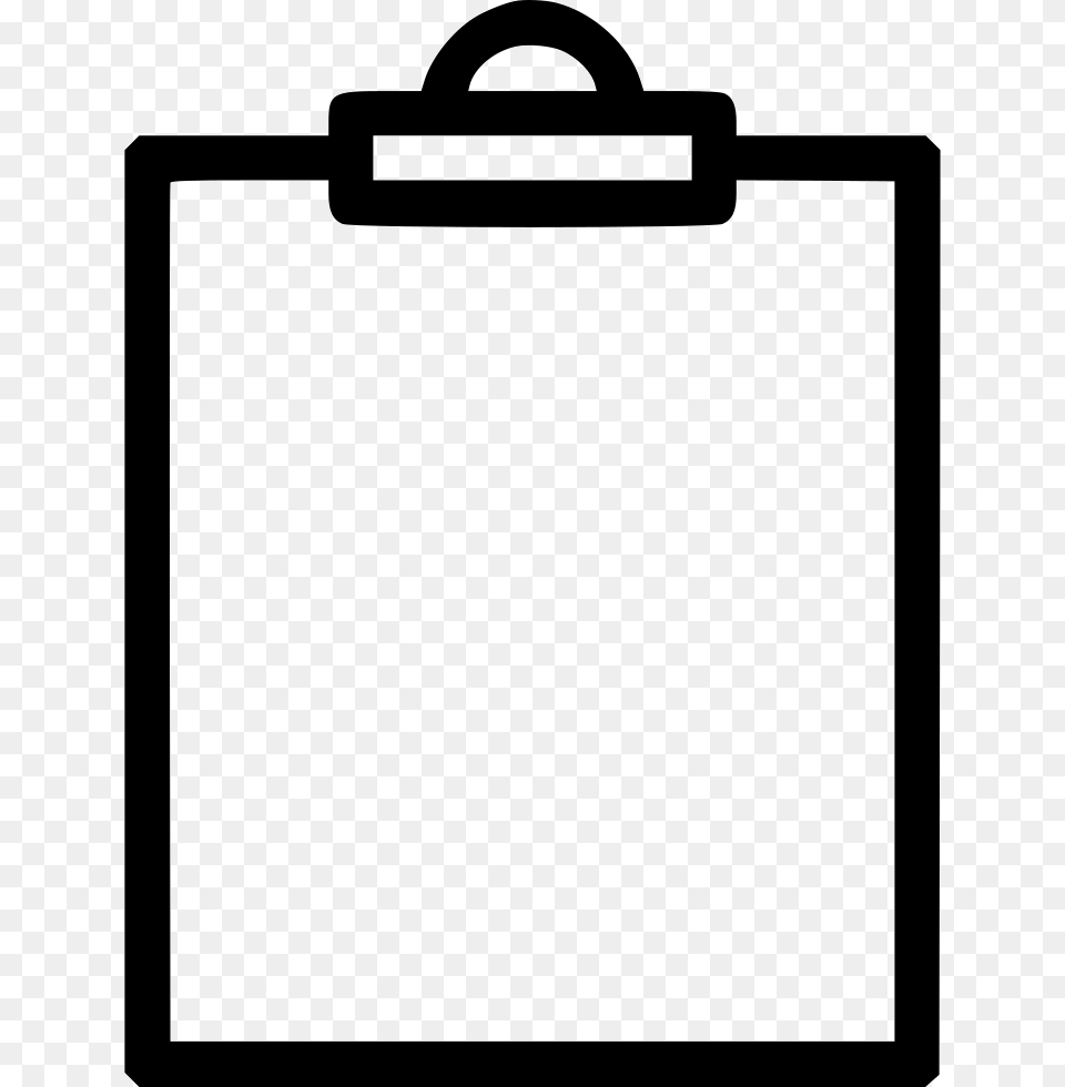 Clipart Download Clipboard Clip Hardware Clipboard Svg, Bag, White Board Free Transparent Png