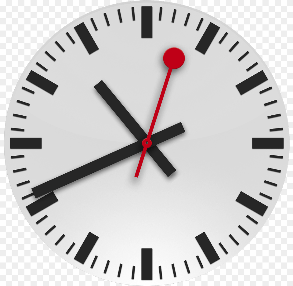 Clipart Free Images Best Clock Swiss Railway Clock App Icon, Analog Clock, Wall Clock, Disk Png Image